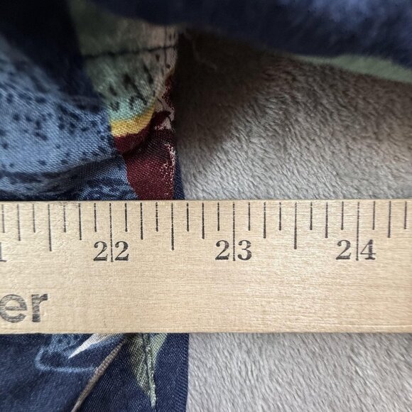 Vintage Steve & Barry's Hawaiian Shirt Mens XL Blue Tropical Beer Bottle Print - Picture 8 of 10